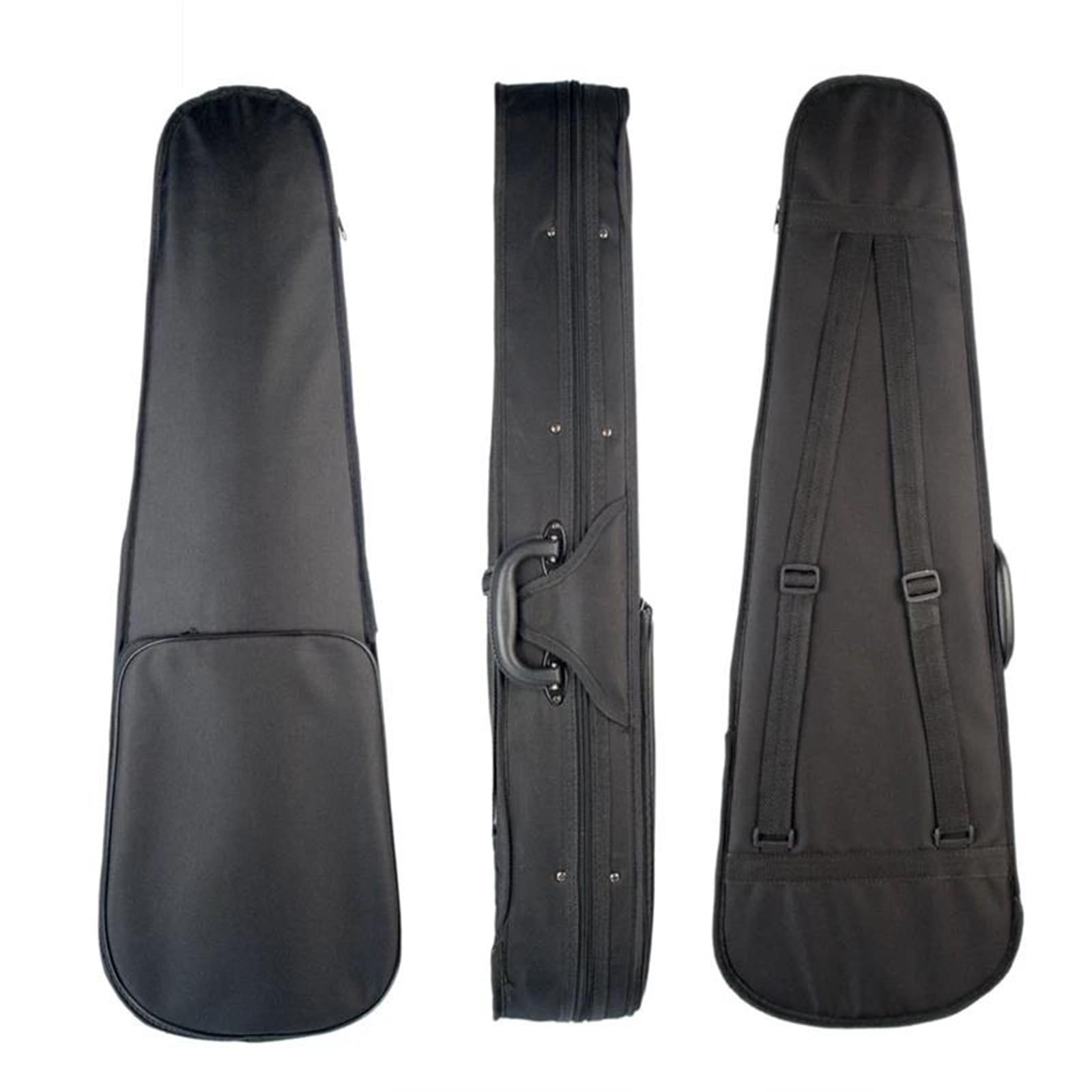 Accesorios Profesionales Violin Estuche Rígido De Espuma Triangular Para Violín 4/4 3/4 1/2 1/4 Y 1/8 Accesorio Profesional(3/4)
