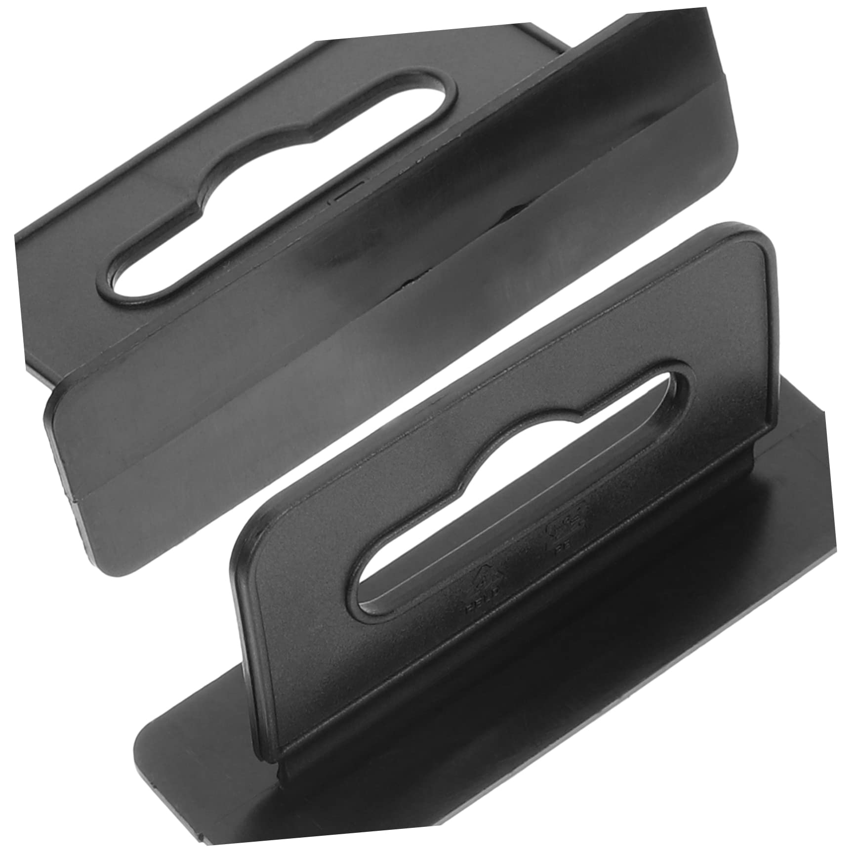 OKUMEYR Self-Adhesive Tabs Tags 200pcs Aircraft Hole Display Hooks Easy Install No Damage to Wall for Shop Home