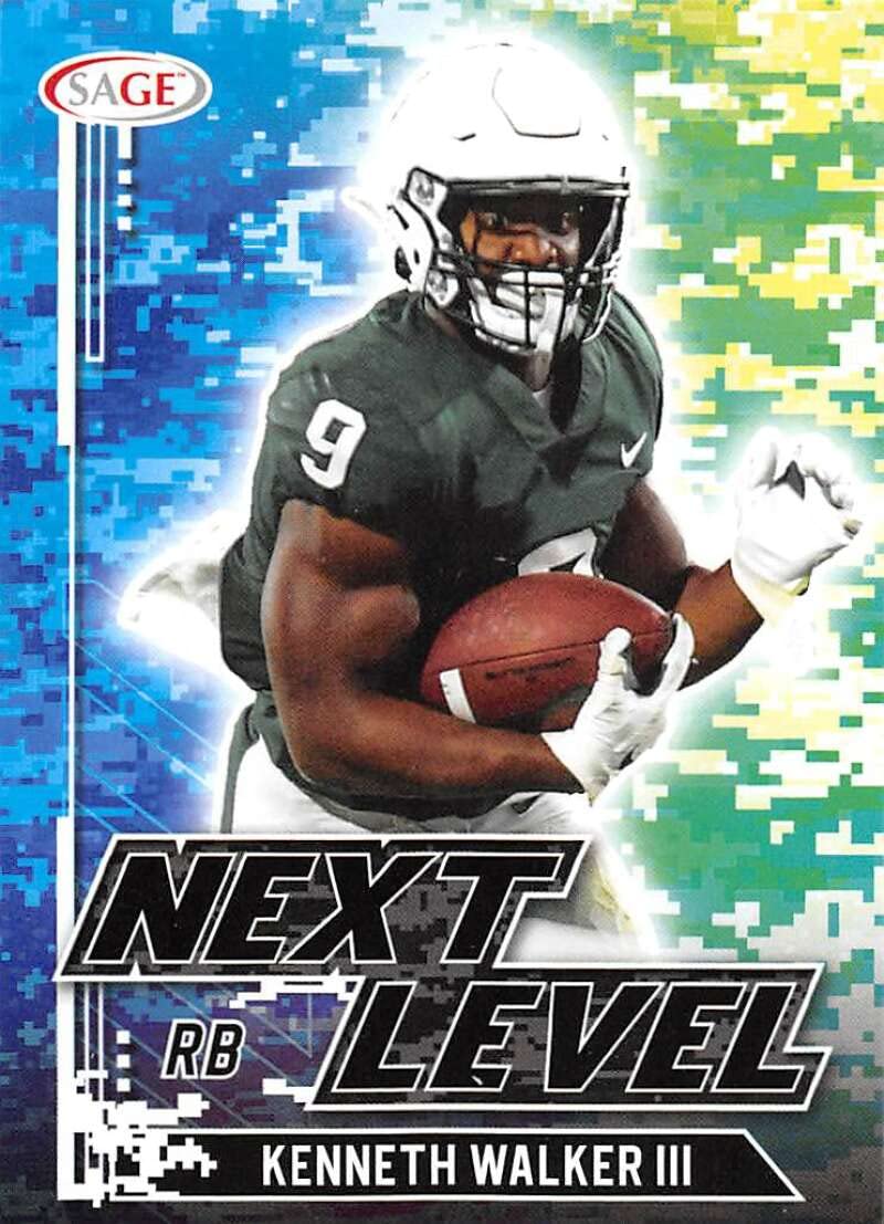 Amazon.com: 2022 Sage Low Series #63 Kenneth Walker III Next Level
