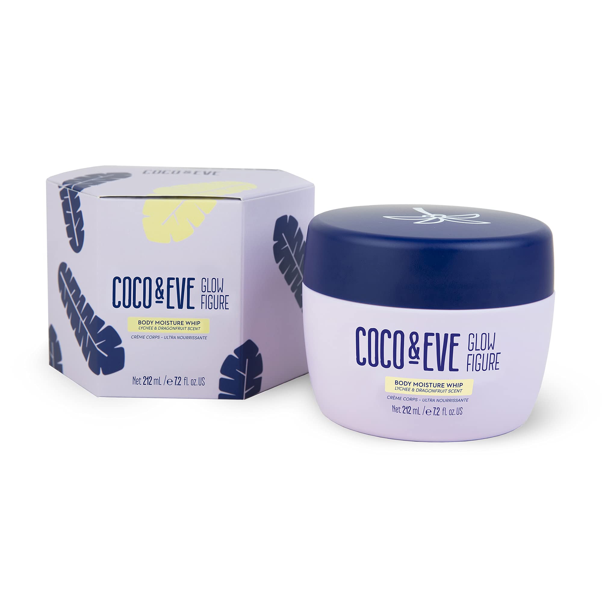 Coco & Eve Glow Figure Body Moisture Whip Lotion and Moisturizer for