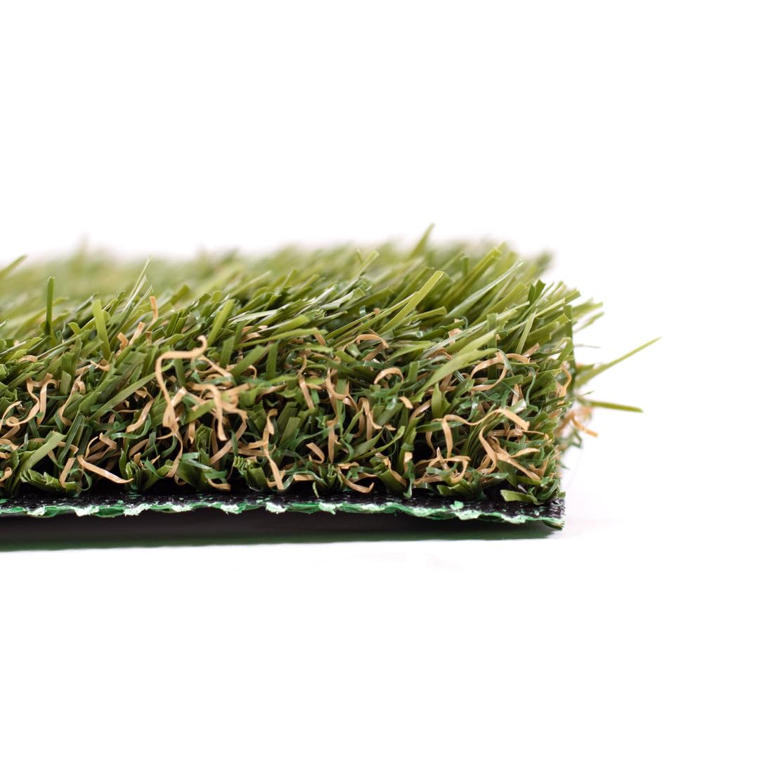 Nortene Césped Artificial Aberdeen para Jardín Terraza y Balcón 30 mm 2X4 M
