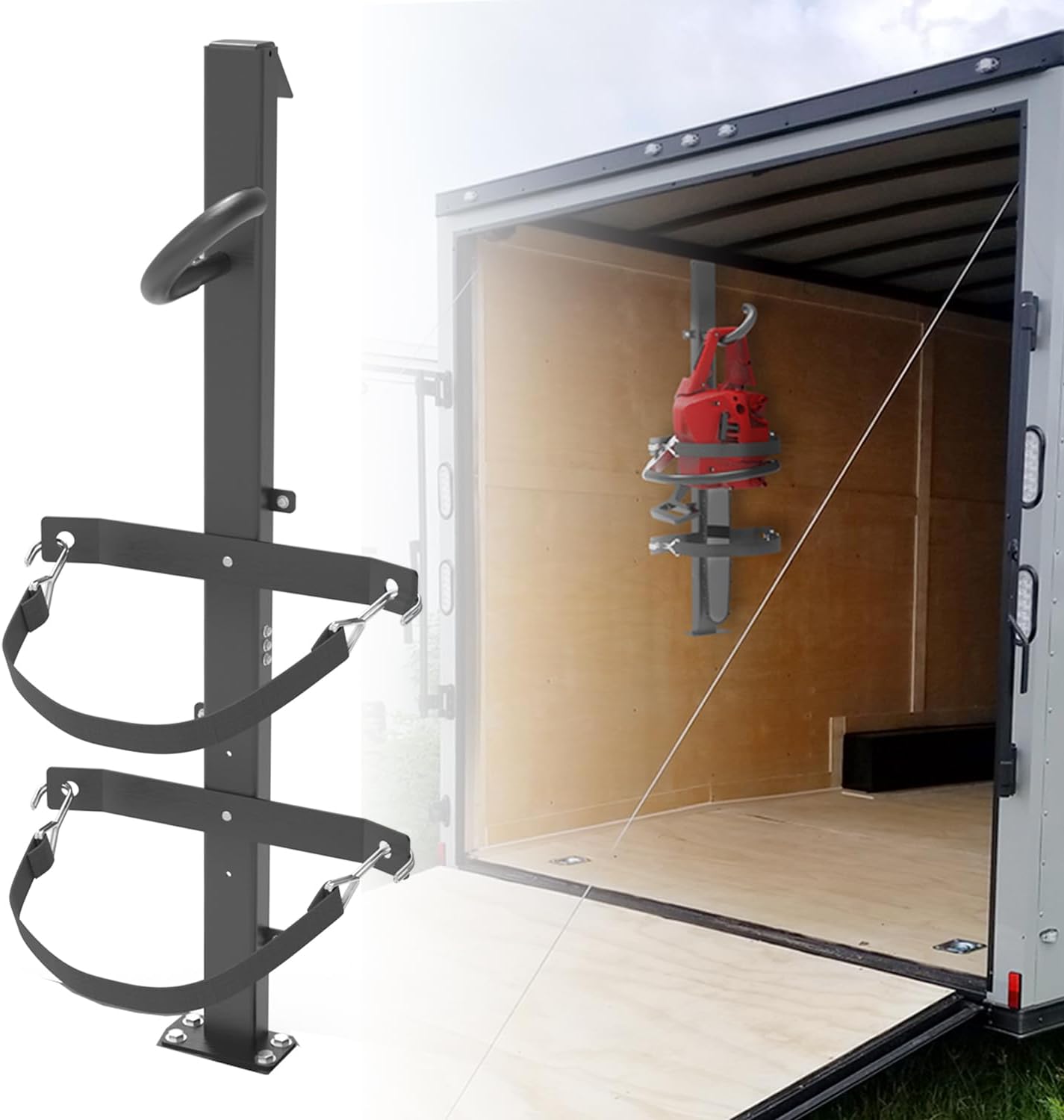 ELITEWILL Hedge Trimmer Racks Chainsaw Racks for All Landscape Equipment with Loop