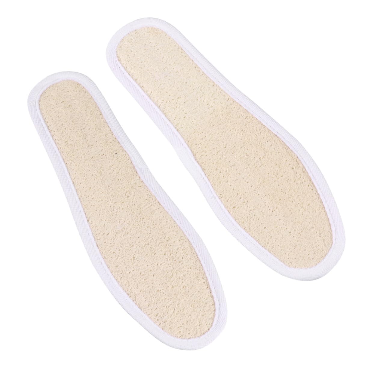 FRCOLOR Deo Kissen 3 Paare Atmungsaktive Einlegesohlen Luffa Schuhpolster Luffa Einlegesohlen Schuheinlagen Für Die Fußpflege Geruchshemmende Kisseneinlagen Sohleneinlagen