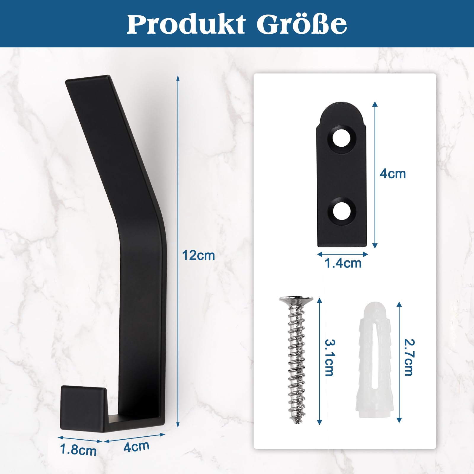 8 Pezzi Ganci A Doppia Vite In Metallo Ganci E Appendiabiti Scaffali Per La Casa Cassetti Armadietti Bagno Bronzo 90918211