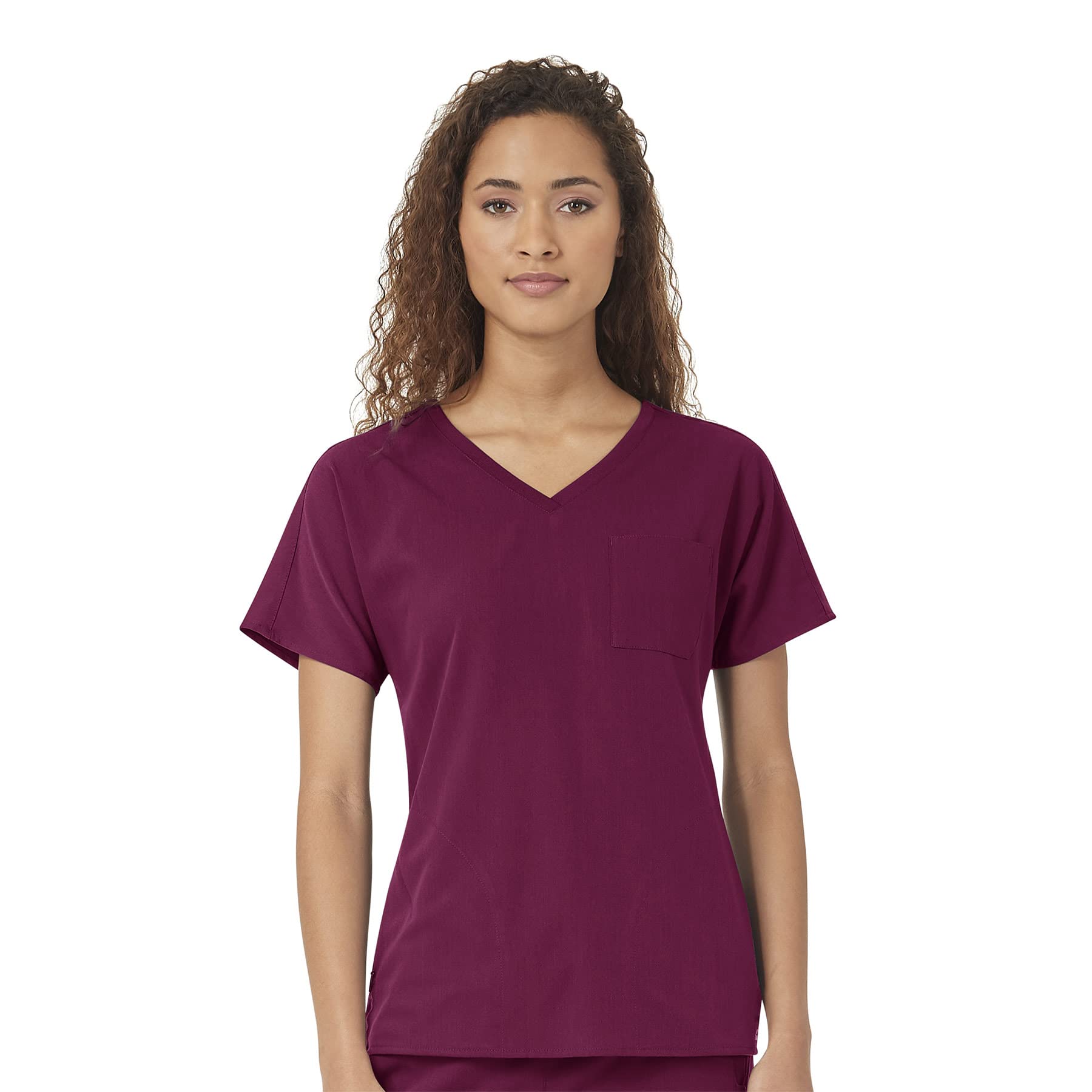 WonderWink Damen Damen Dolman Scrub Top mit 3 Taschen Medizinisches Schlupfhemd (1er Pack)