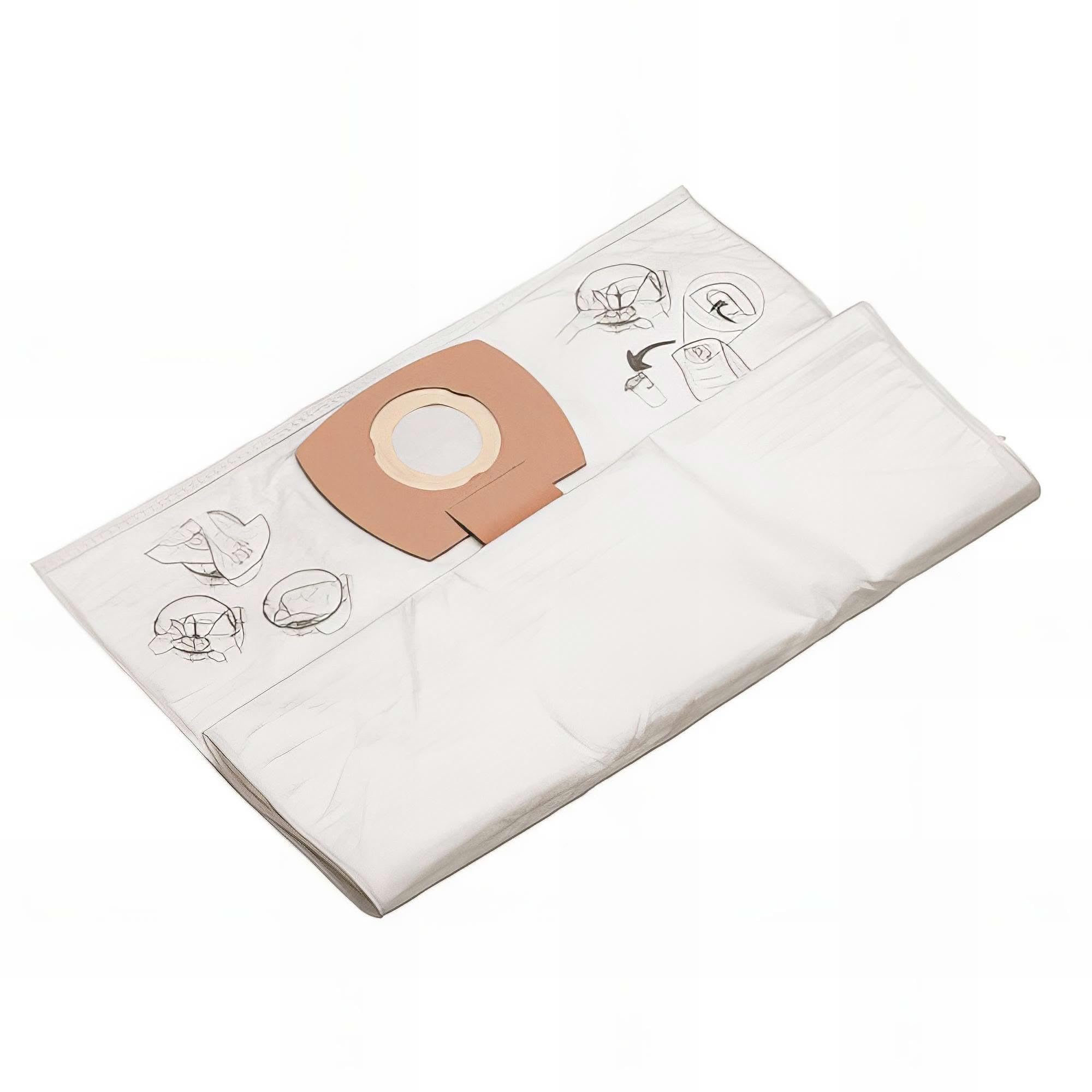 Lot de 10 sacs synthetiques pour aspirateur JET 8 Sidamo