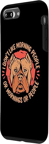 Miniatura 2 de iPhone 7 Plus8 Plus Don't Like Mornings And People - Funda de perro American Bully