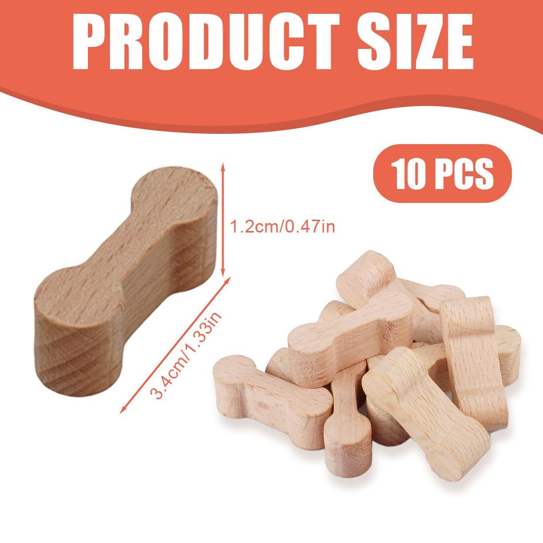 Conectores de vía universales, adaptadores de vías de madera, componentes ferroviarios de madera separados, compatibles con modelos de trenes de madera, 10 piezas