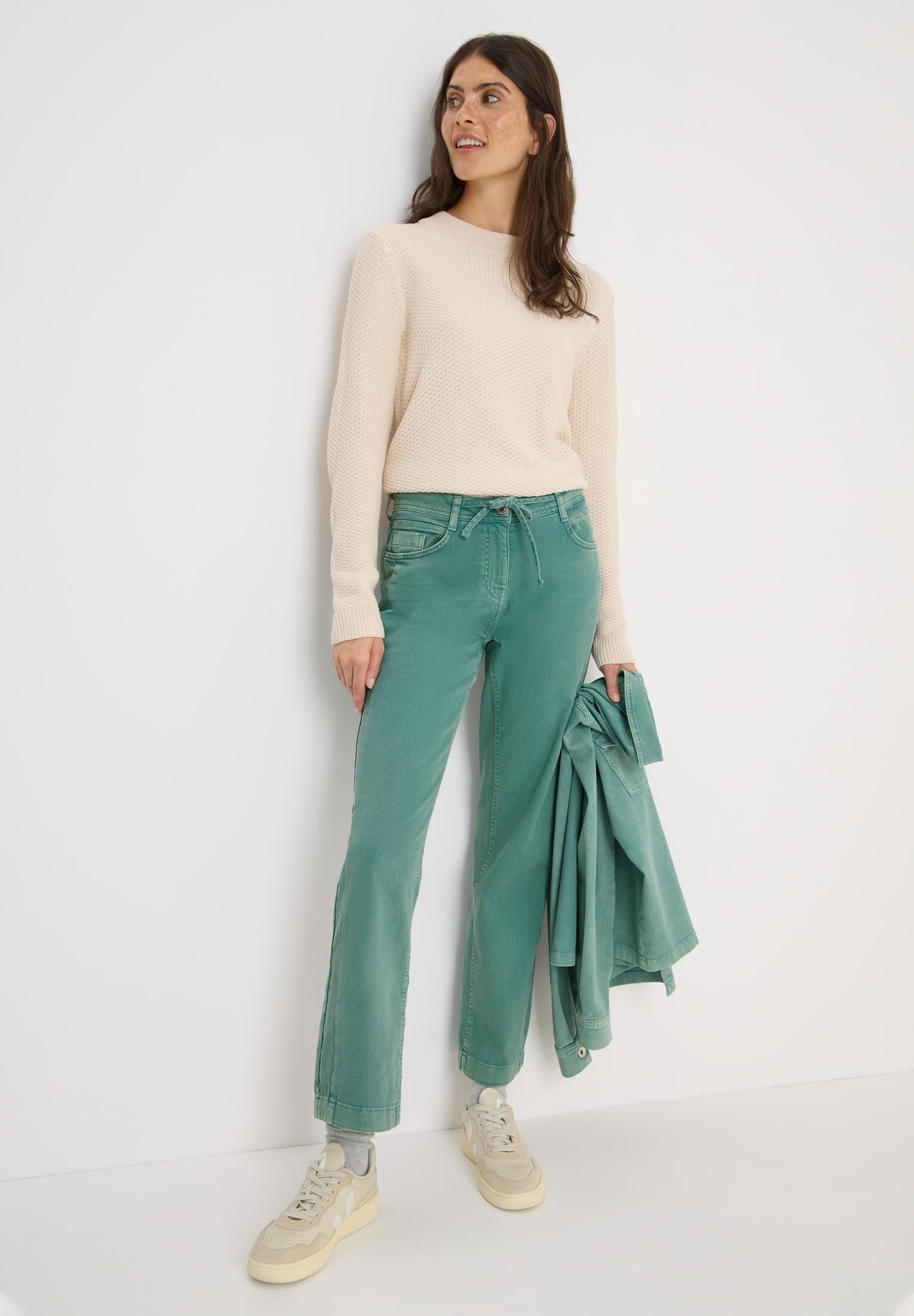 Cecil Damen Colored Straight Leg Jeans