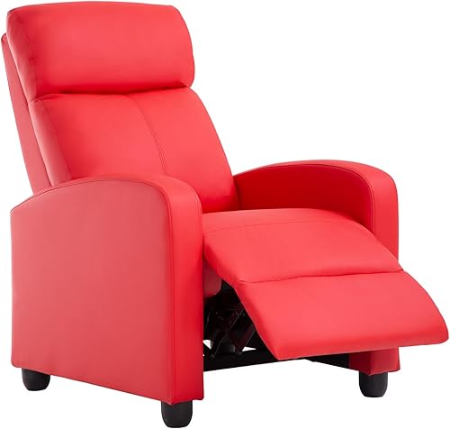 Miniatura 46 de BestMassage - Sillón reclinable para sala de estar Moderno sofá con respaldo alto, asiento para cine en casa con soporte lumbar (con masaje,
