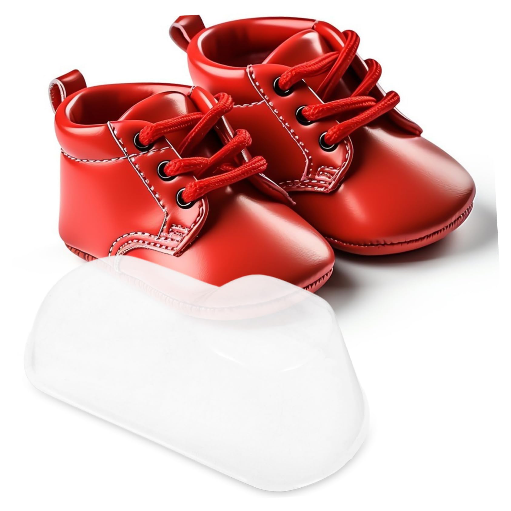 Ciieeo Infant Slippers Foot Mold Display Stands 50pcs Booties Socks Models Toddler Shoes Display Supports