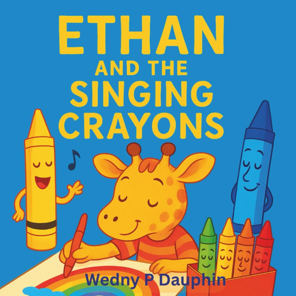 Ethan and the singing crayons: A cute story about a little giraffe with his singing crayons.