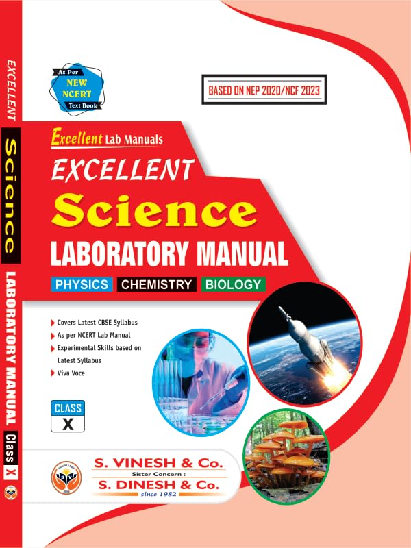 Excellentl Science LABORATORY MANUAL-X (Hard Bound)