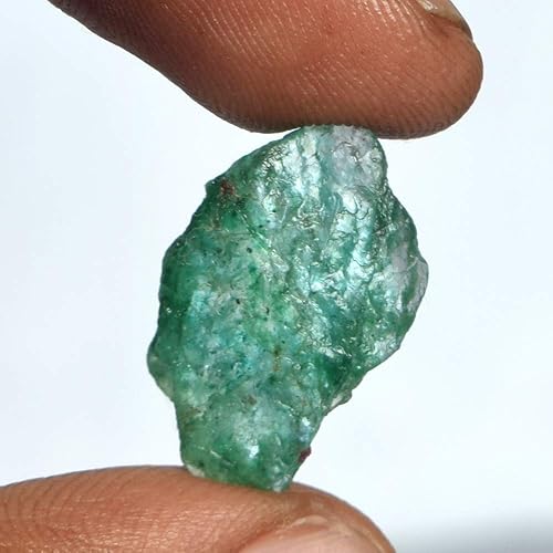 Miniatura 2 de GEMHUB Un cristal curativo de esmeralda verde de grado superior de 9.50 quilates, esmeralda natural, piedra suelta áspera sin cortar, Gema, Zambian