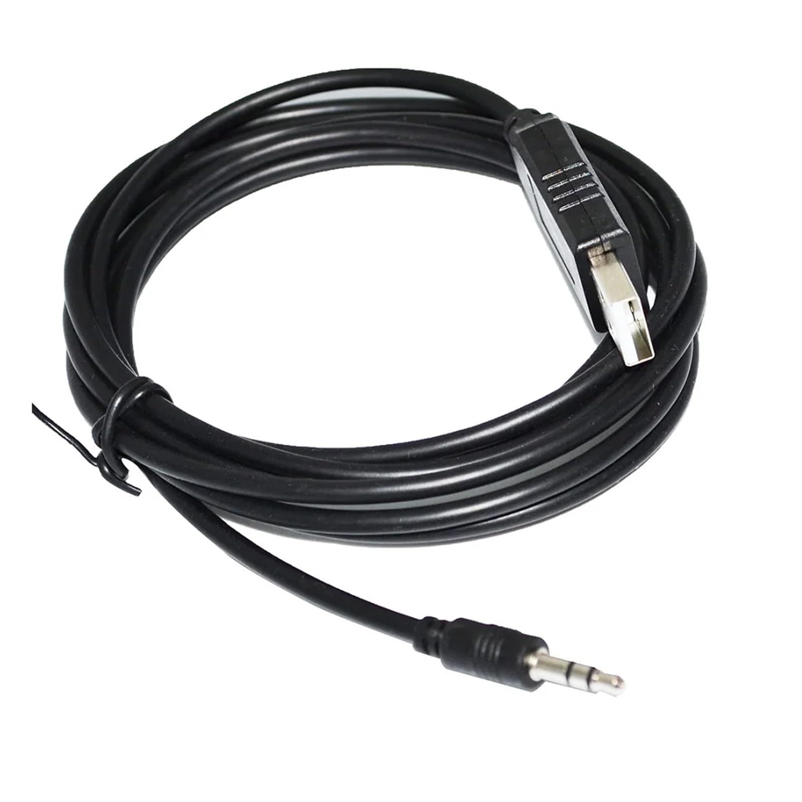 Câble de programmation série USB RS232 vers TRS 3.5MM, prise AUDIO stéréo, câble convertisseur série(1.8m,T-TXD R-GND S-RXD)
