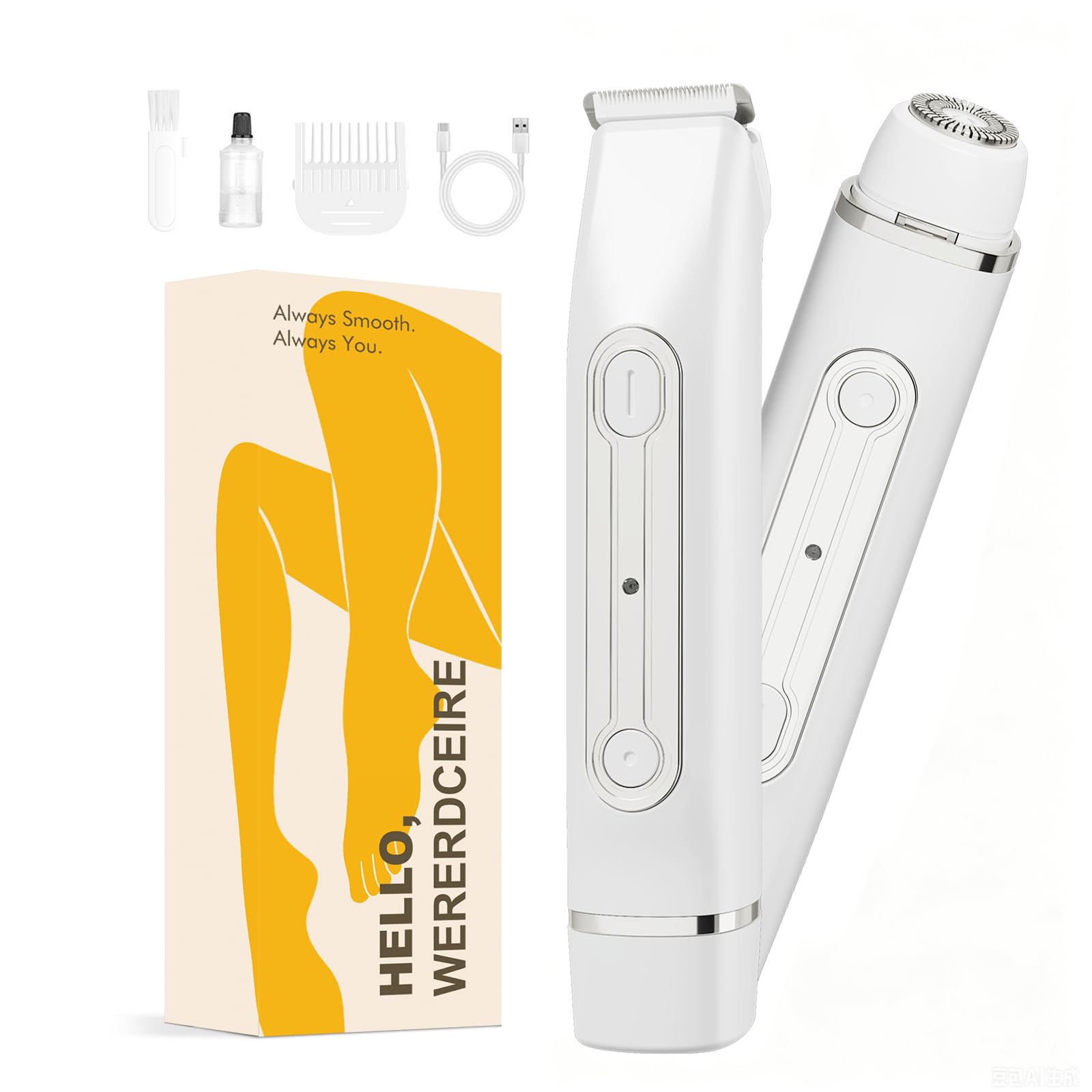 Dual-Head Electric Razors