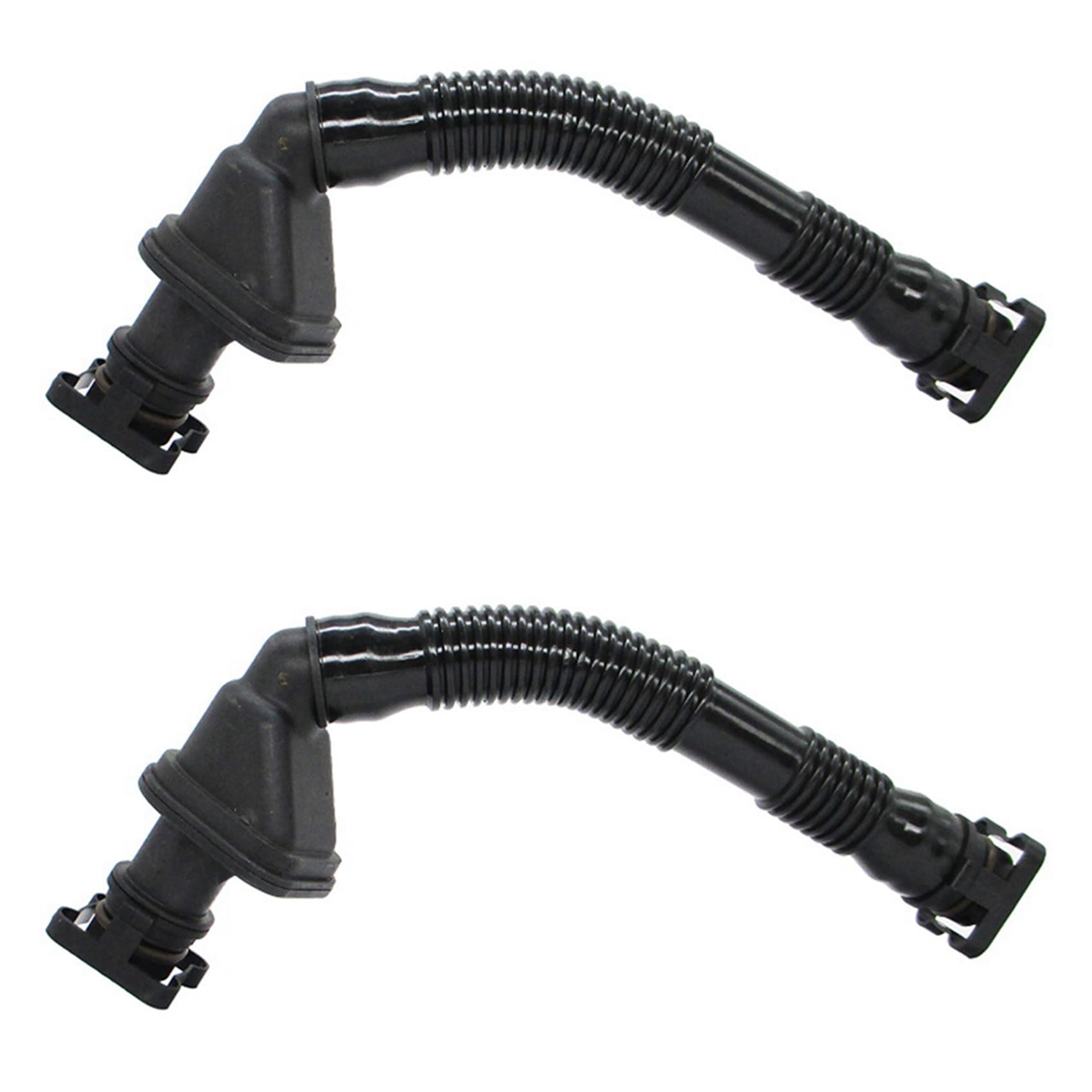 Xnuiasqe 2X Crankcase Vent Hose 11157553949,11 15 7 553 949 for E82 135I E9X 335I E60 535I Z4 N54 3.0L