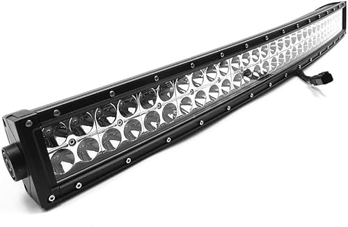 Miniatura 2 de 74030 Barra de luz LED de 30 pulgadas y 180 W (Crvd, fila Dbl, Arnés combinado DT de inundación/haz 79900/14,400 lúmenes), serie Chrome