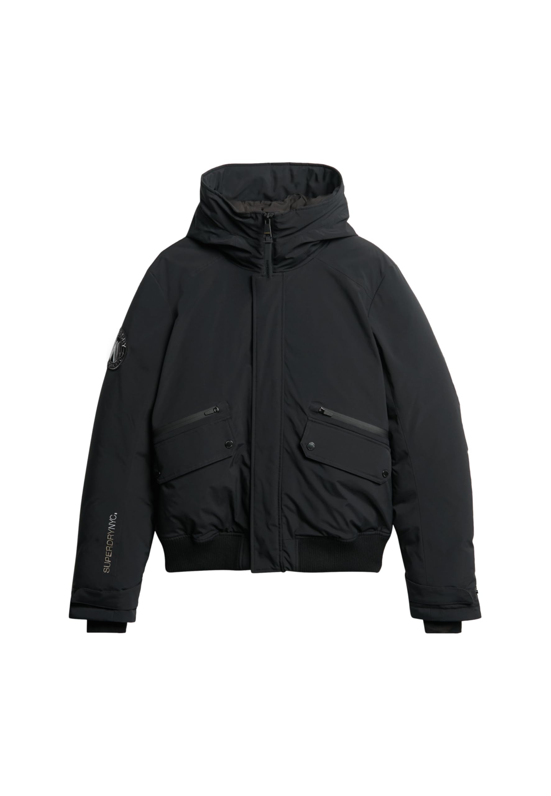 Superdry City Padded Bomber Jacket L Black