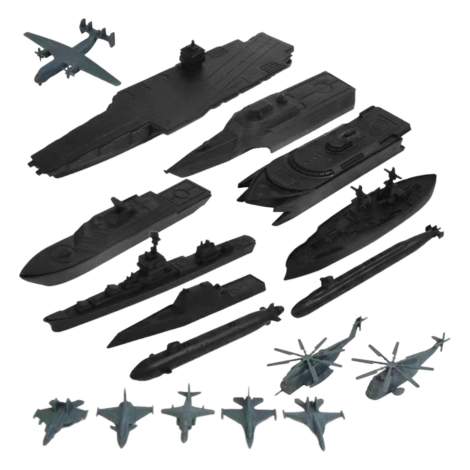 Meadawgs® 17Pcs Naval Ship Play Set Helicopter Model Warships Ship Kits for Kids Adult|Toys & Hobbies|Toys & Hobbies|7 Battleships-image-18