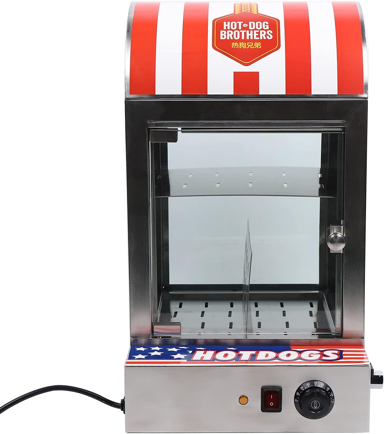WantJoin Hot Dog Steamer Machine, 36L/38QT Electric Hot Dog