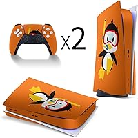 Vista 4 de Dive Penguin1 - Skin impreso para P-S-5 Disc Edition - Calcomanía protectora para consola y controlador