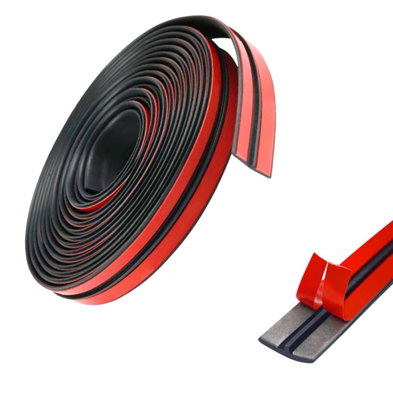 Enhance Your Driving Experience with T-Shape Car Weather Stripping | Cuttable Sunroof Seal for Cars, Trucks, SUVs | Black,5M | Keep Your Vehicle Tidy!