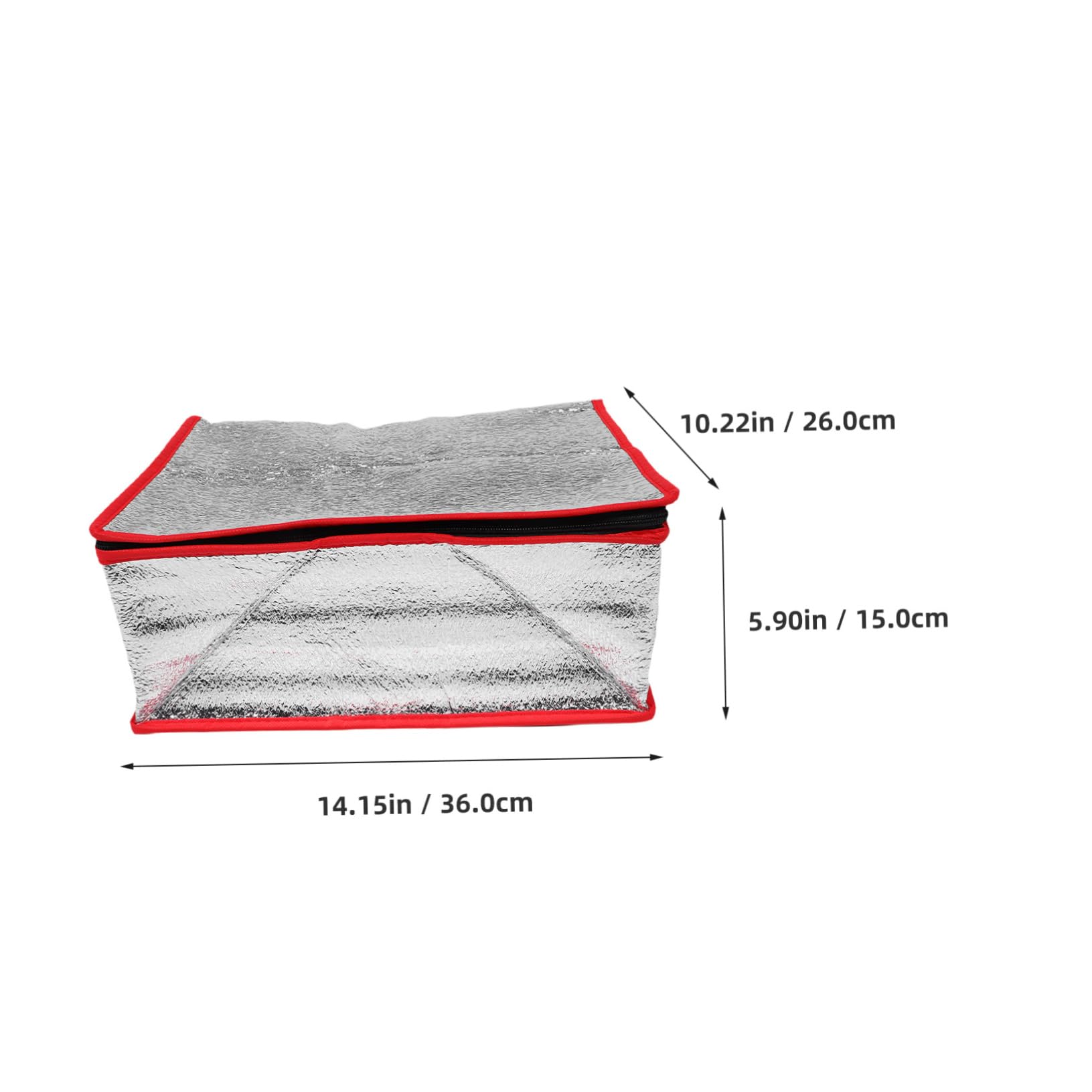 Mikikit Foldable Thermal Insulated Food Box Liner Aluminum Packaging for Cold Storage for Seafood Transport and Takeaway Insulation