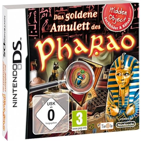 Hidden Objects: The Pharaoh's Golden Amulet Cover