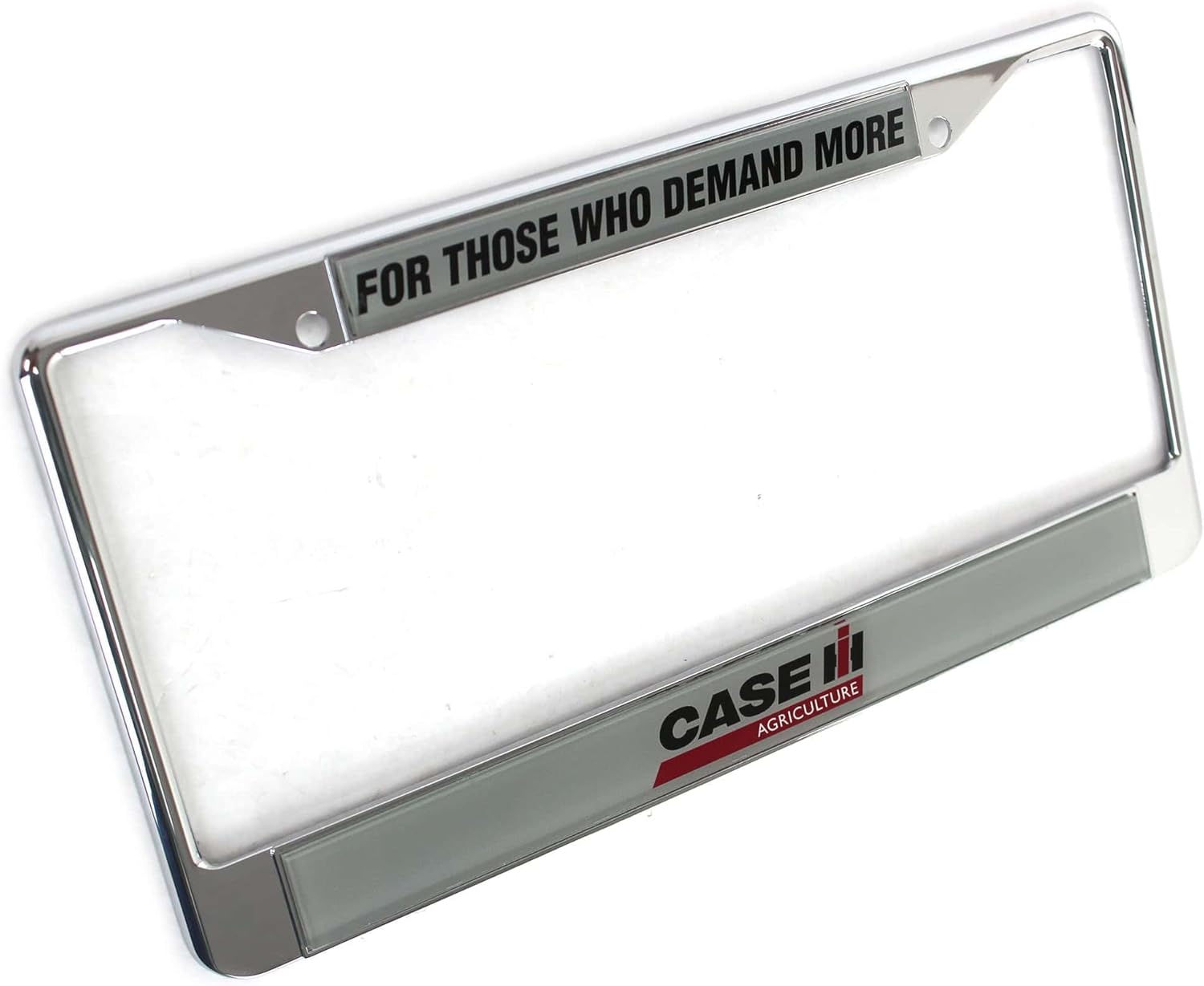 Case IH `for Those Who Demand More` License Plate Holder CA7381