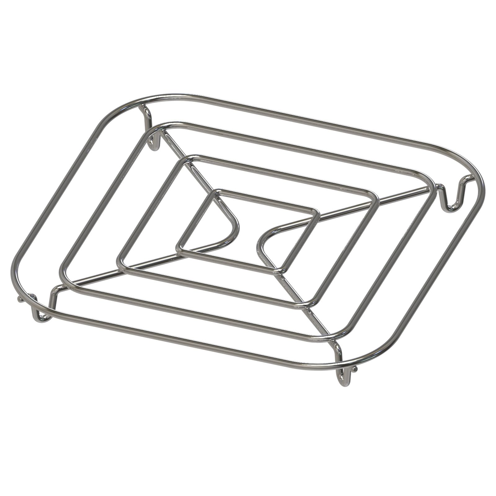 foboko SUS304 Crisper Rack for Ninja Crispi Air Fryer FN101 5Cup/6Cup