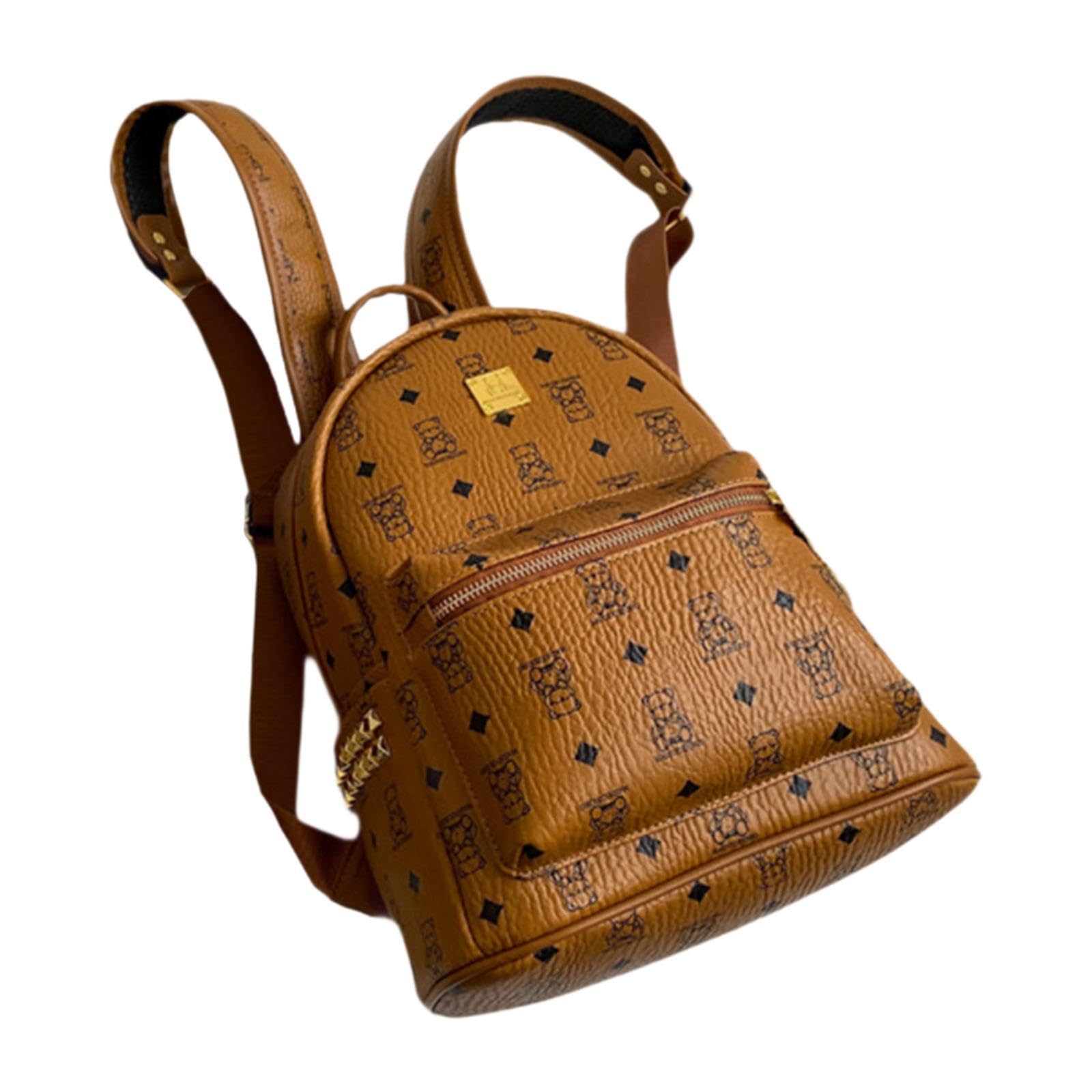 ™ Women Cartoon Bears Printed Backpack Bag Daypack for Backpacking Gift Hiking-image-47