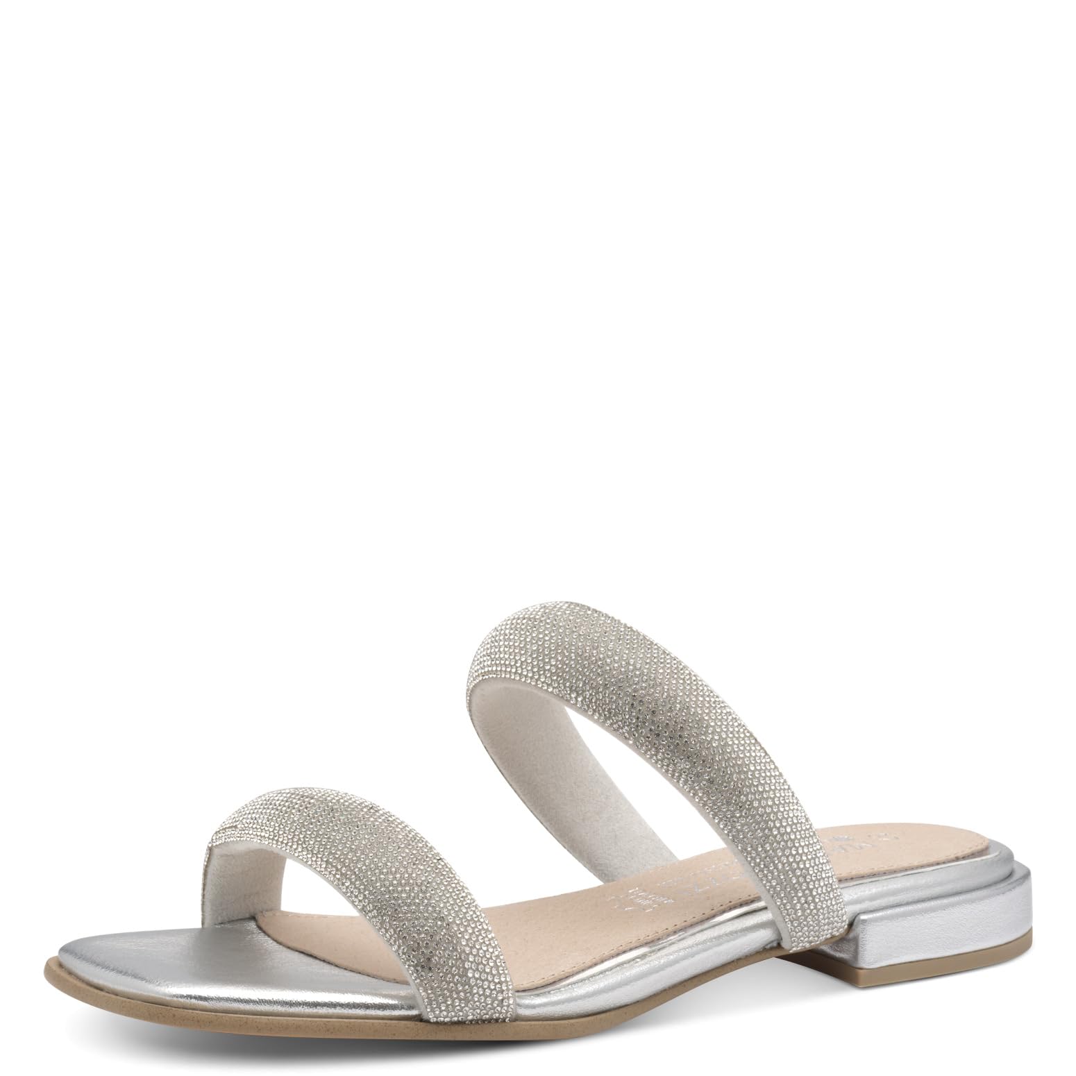 MARCO TOZZI Women's Sandale 2-87100-42, Metallic, 7.5 UK