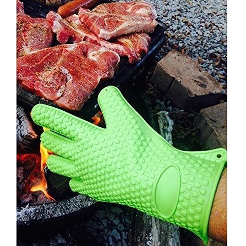 KANTHI Silicone Non-Slip Heat Resistant Heatproof Hand Gloves