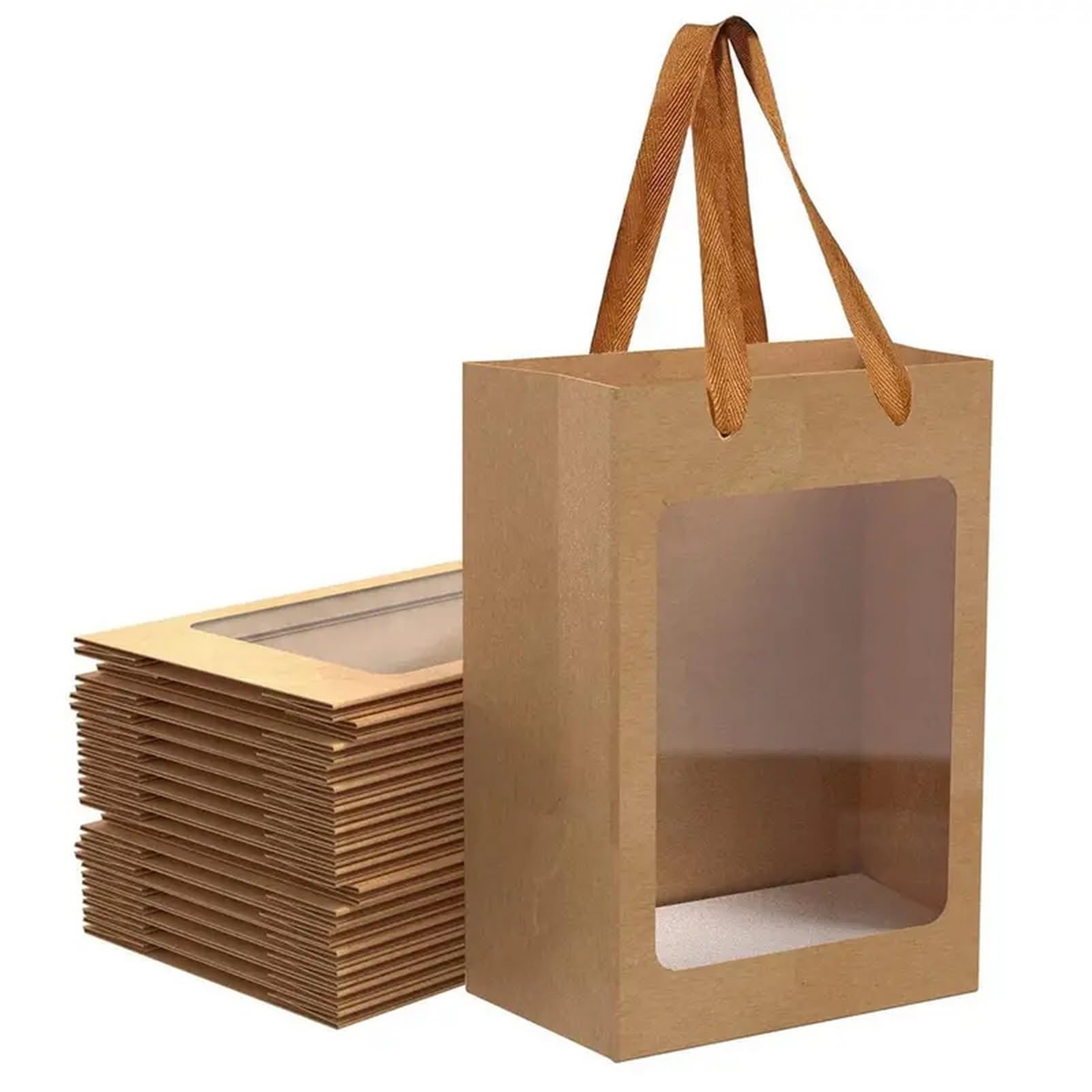 18 bolsas de regalo papel Kraft