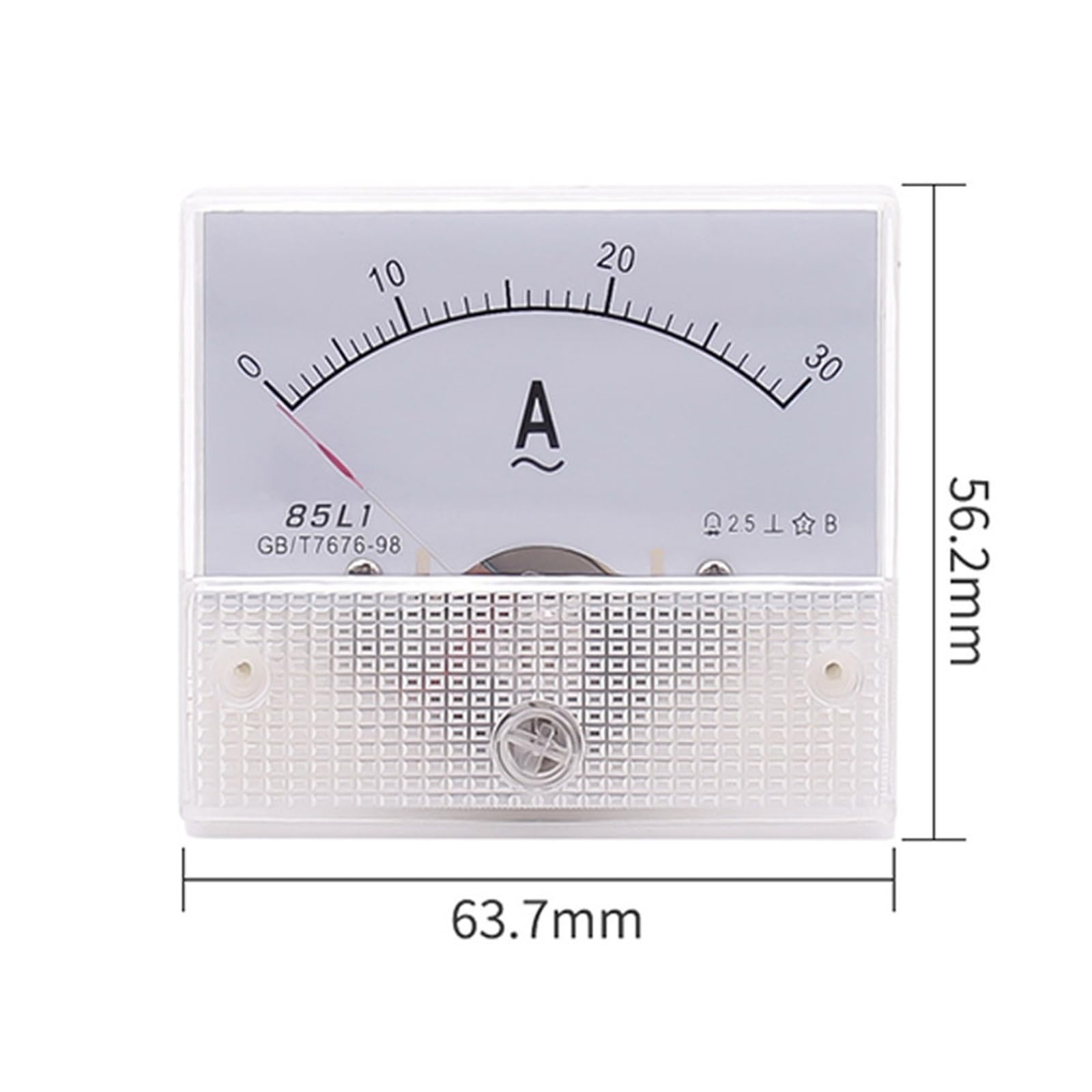 Panel miernika analogowego 85L1-A AC, mierzy 75A 5A 10A 15A 20A 30A 50A 100A 200A 300A Micro Prąd (10A)