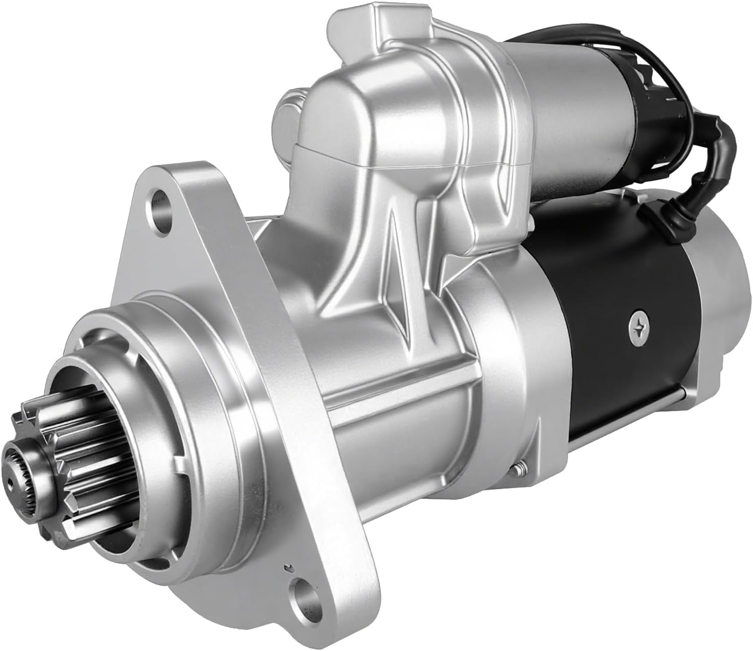 8201075 Starter Motor 6881N Replacement Starter for Volvo D13 | Fits Mack，fits Renegade，fits Volvo | 12V, 8201075, 21019456, 21019460, 21428341