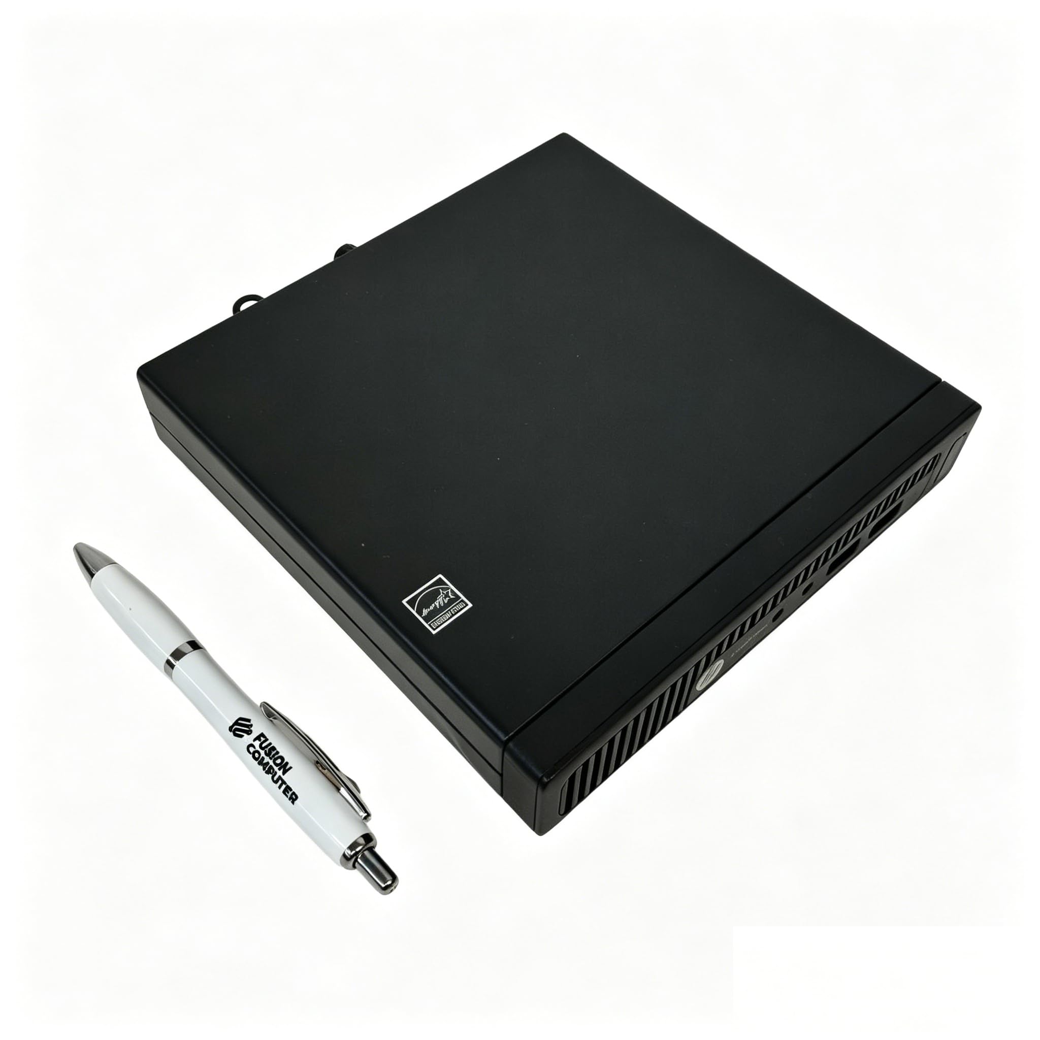 HP EliteDesk 705 G3 Mini Ordinateur de Bureau, AMD Pro A10-8770E, 8 Go de RAM, SSD de 256 Go, Wi-FI, Bluetooth, Clavier QWERTY américain, Windows 11 Pro (reconditionné)