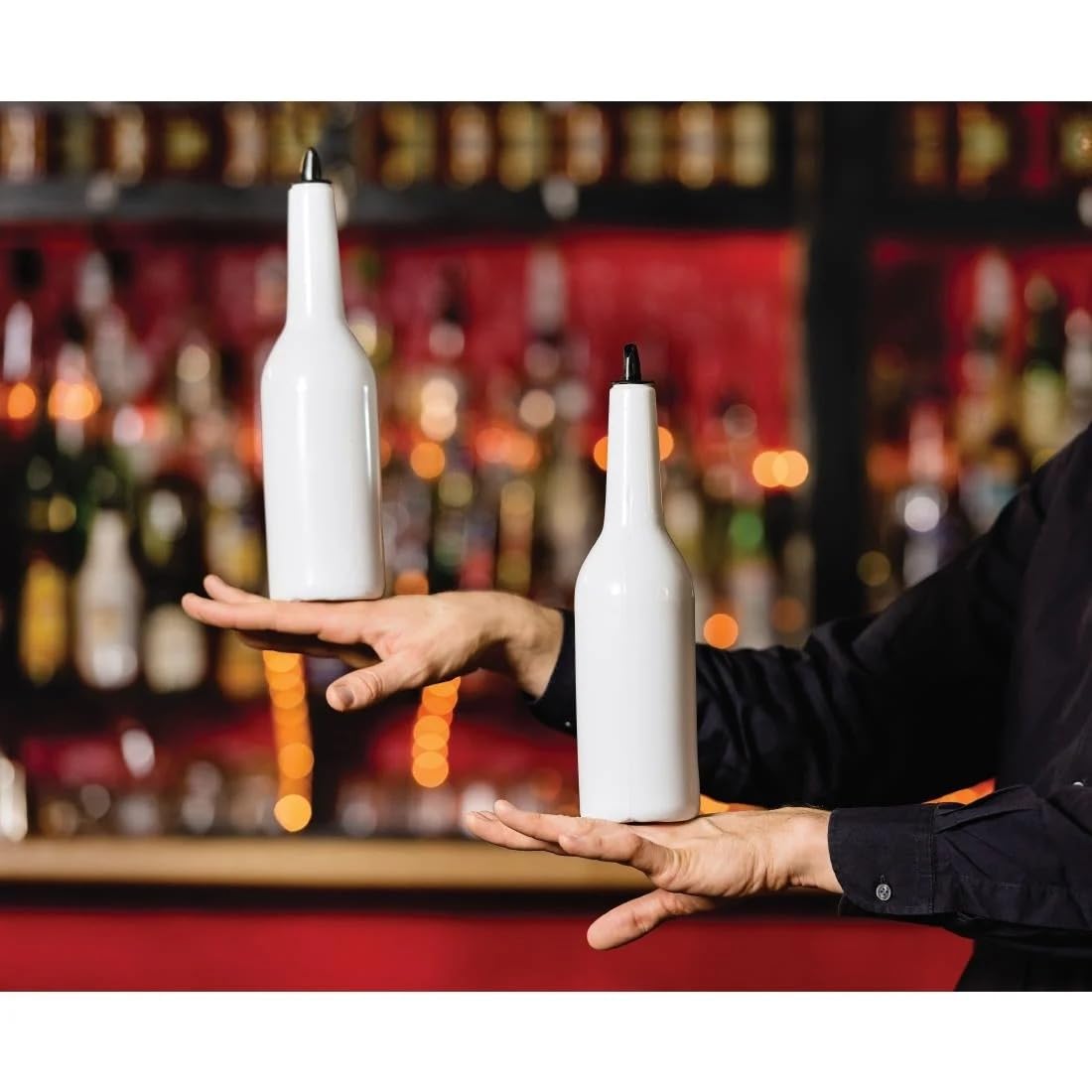 Bouteille Flair 750ml Blanc - Entraînement Barman - Incassable