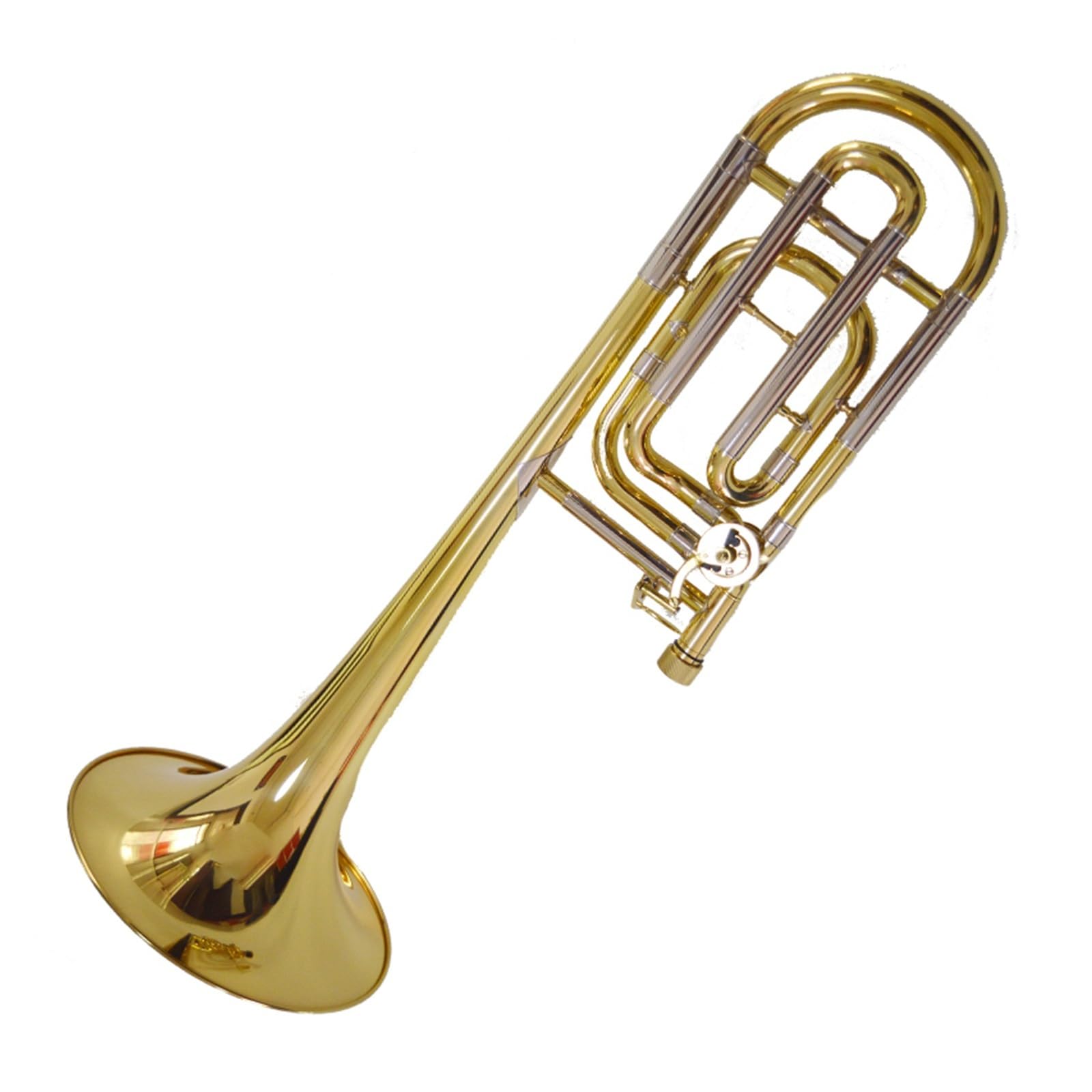 Puzon Puzon tenorowy B dur instrument dęty blaszany miedź odpowiedni dla początkujących
