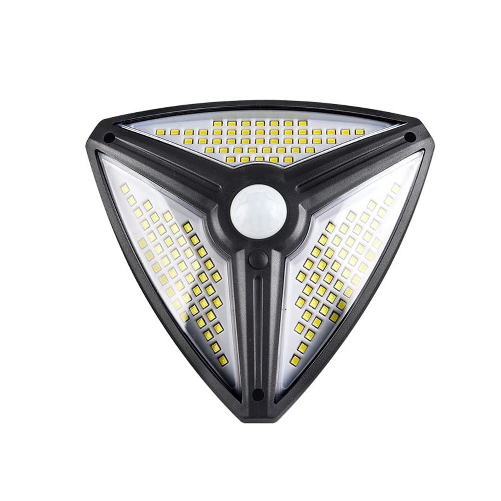 Aplique de pared impermeable con inducción solar que ofrece iluminación automática exterior