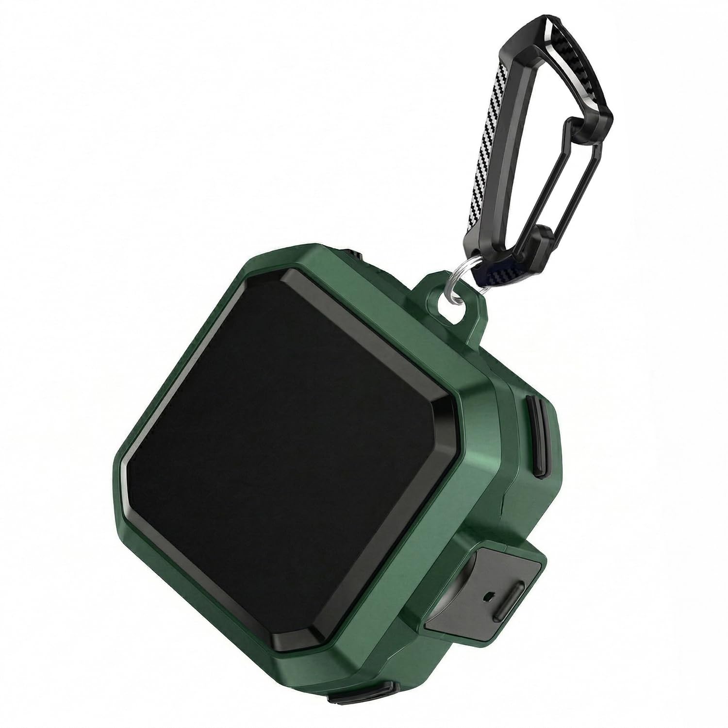 CaseOnn Samsung Galaxy Buds 4 Pro Kılıf Güvenlik Kilitli Military Tank Yeşil