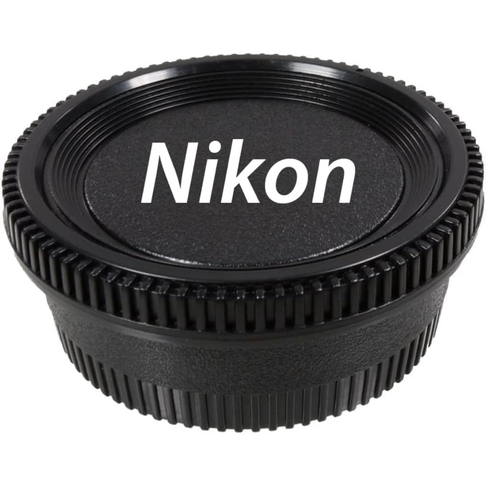 Single Lens Rear Cap Compatiable for Nikon D7500 D7200 D7100 D7000 D5600 D5300 D5200 D5100 D3500 D3400 D3300 D3200 D3100 More Nikon F Mount DSLR-image-46