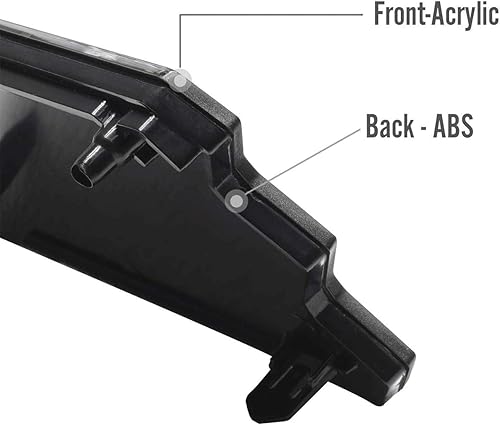 Miniatura 4 de Funda para sensor de embellecimiento de rejilla delantera para Toyota Tacoma TRD PRO 53141-35060 2018-2019