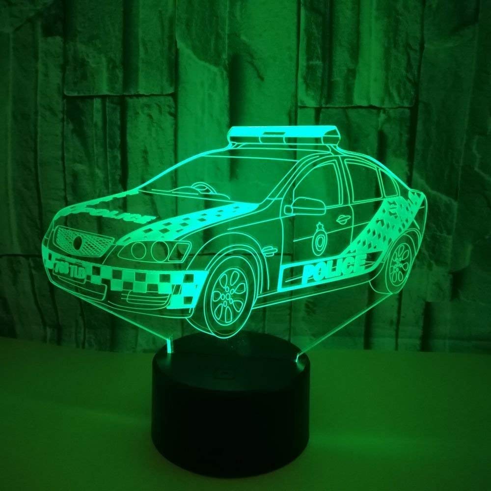 Lampada 3D A Dito Medio Con 16 Colori - Telecomando E USB - Illusione Ottica LED Per Regalo Divertente - 4