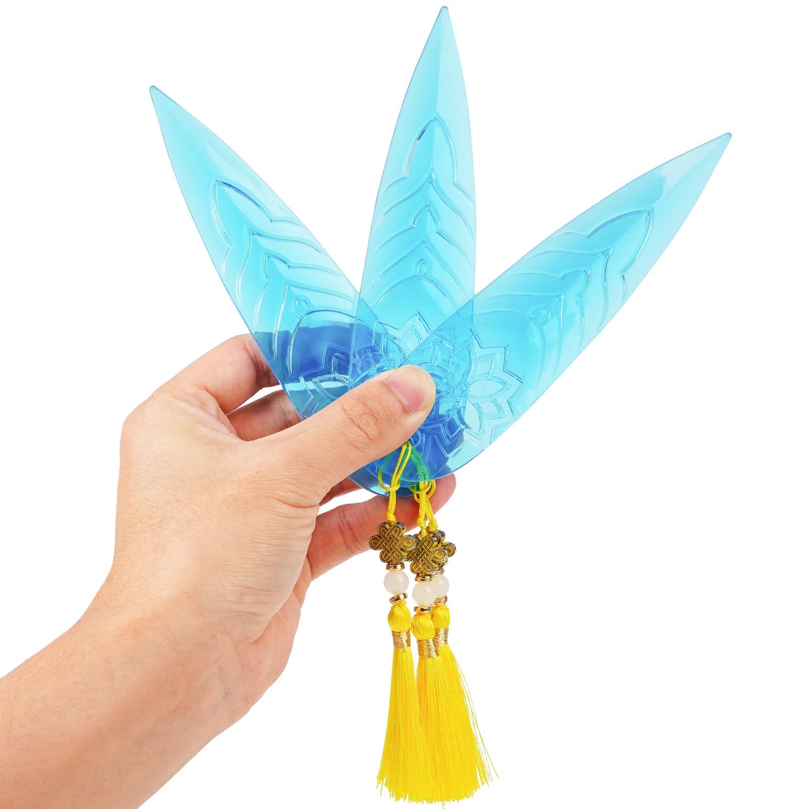 Nhemeylp 3 PCS Prop Replica, Detailed Prop Sword with Plastic, Fantasy Accessory, Halloween Prop for Cosplay Costume Party