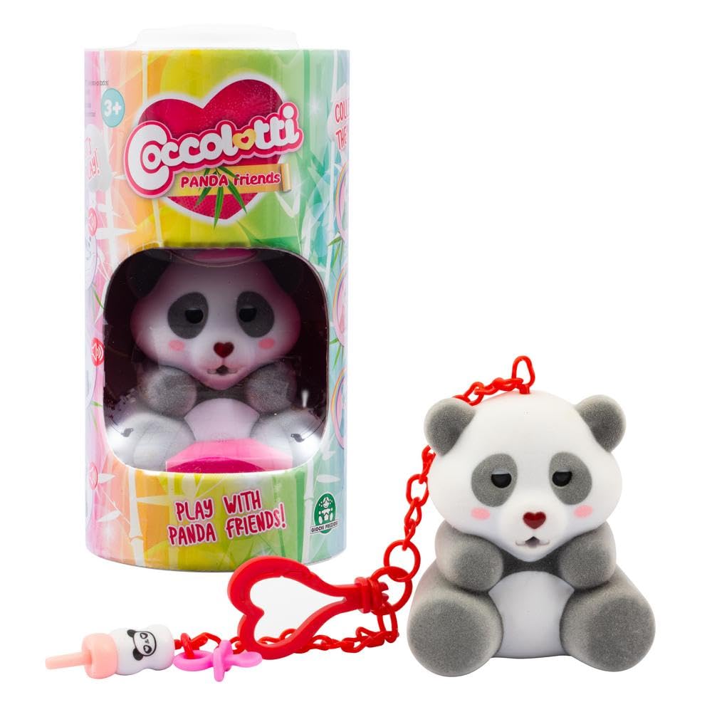 Amazon.co.jp: Famosa Coccolotti Figurine Bear Panda Friends 7.5 cm 