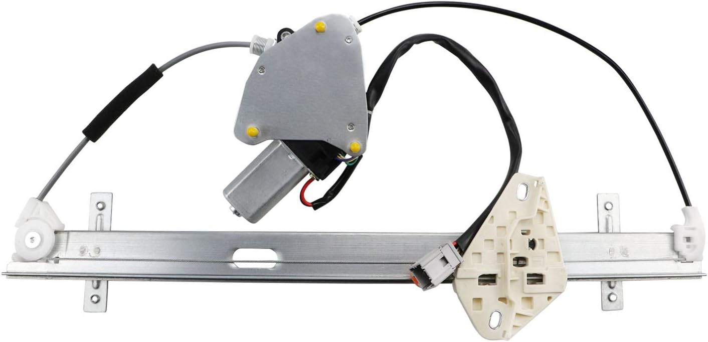 Front Left Driver Side Window Regulator Motor Fit for CR-V 2002 2003 2004 2005 2006, Replaces 741-302