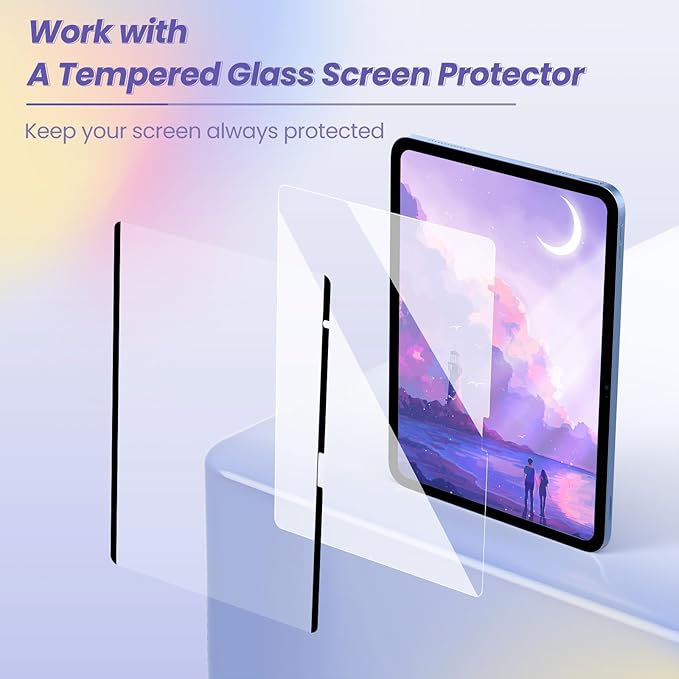 Protector de Pantalla Magnético MoKo para iPad 11 11 Gen 2025/10 10.9 2022 miniatura 4