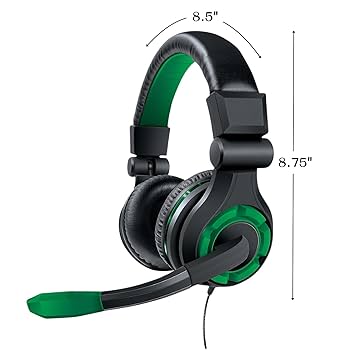 (未使用･未開封品)dreamGEAR GRX-340 XBOX ONE用 ゲームヘッドセット ブラック/グリーン Amazon.com: dreamGEAR: GRX-340 Advanced, Wired Stereo Gaming